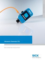 Ultrasonic Flowmeter FFU - Sick