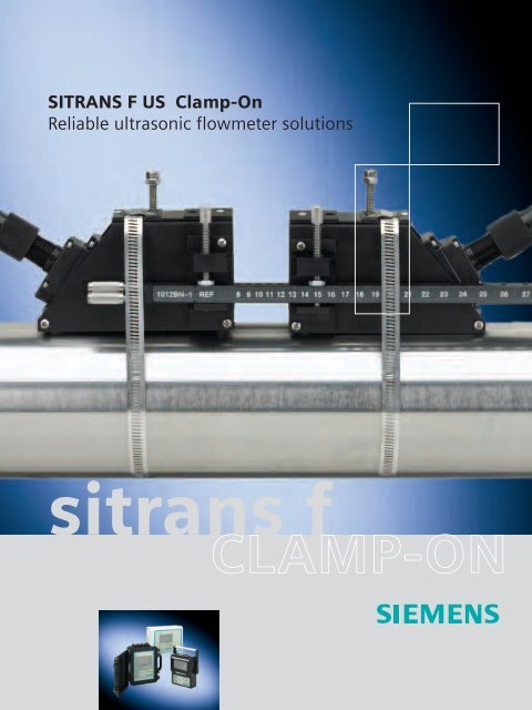 Siemens SITRANS FUS Clamp-On Ultrasonic Flowmeters - Lesman ...