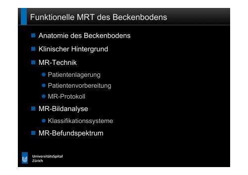 Funktionelle MRT des