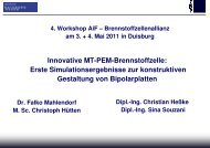 Innovative MT-PEM-Brennstoffzelle