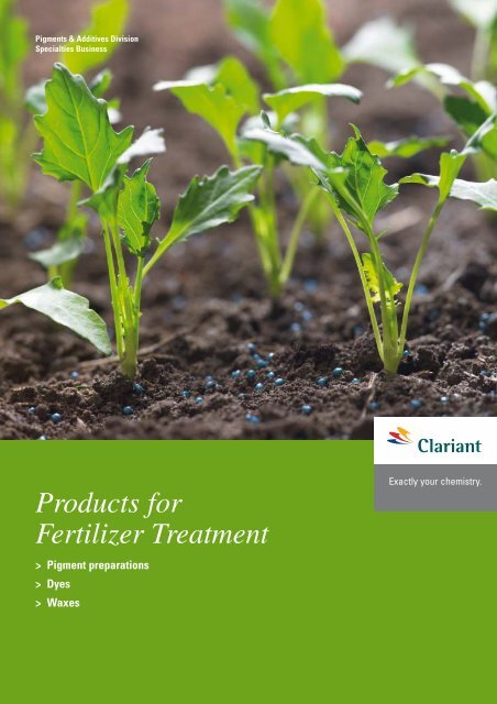 Products for Fertilizer Treatment