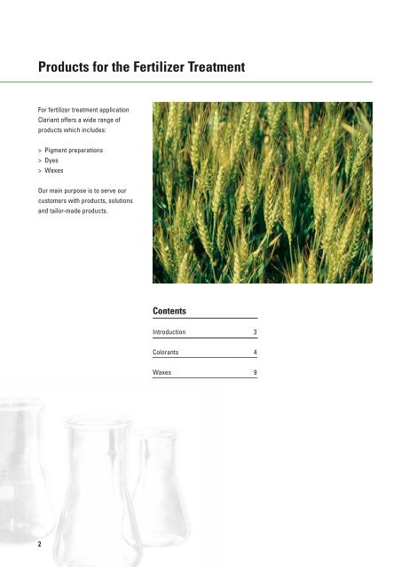 Products for Fertilizer Treatment