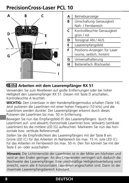 PrecisionCross-Laser PCL 10 - UMAREX GmbH & Co.KG