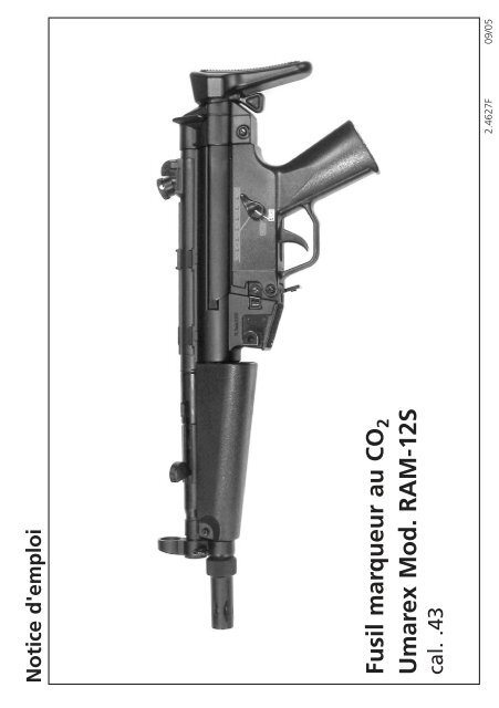 CO -Markierungsgewehr Umarex Mod. RAM-12S cal. .43