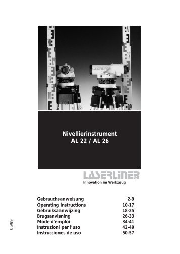 Nivellierinstrument AL 22 / AL 26 - UMAREX GmbH & Co.KG
