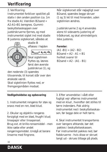 Nivellierinstrument AL 22 / AL 26 - UMAREX GmbH & Co.KG