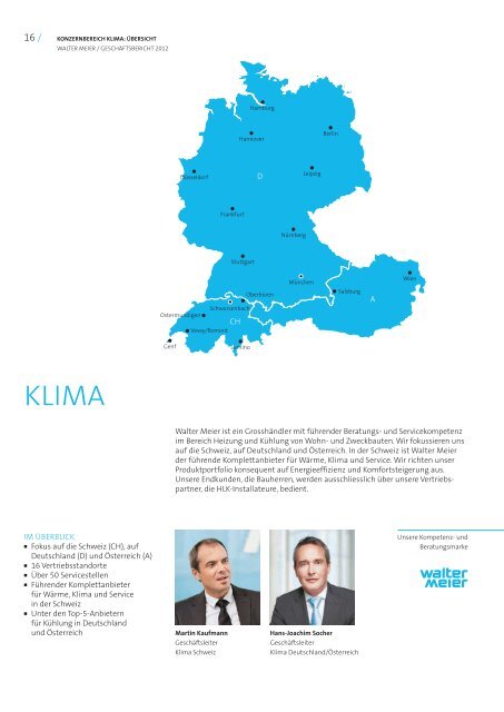Geschäftsbericht 2012 - Walter Meier