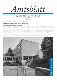 Pestalozzischule feiert 50. Geburtstag - in der Stadt Ettlingen