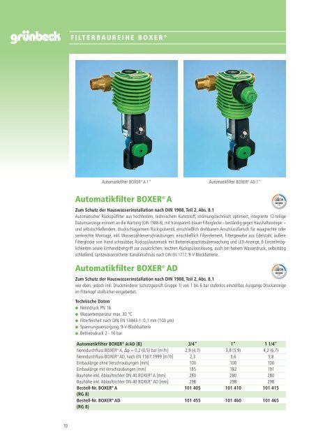 Katalog | 2011 Haustechnik Sanitär und Heizung - Kontakt