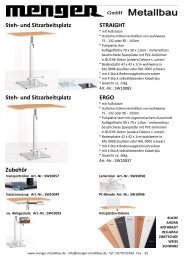 Download Prospekt Steharbeitsplatz & Tischpult - Menger GmbH ...