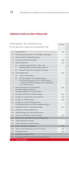 Geschäftsbericht 2011 - Stadtwerke Frankfurt am Main