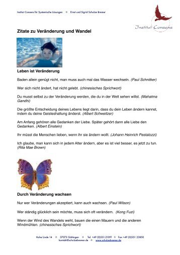 Zitate Zu Hirnforschung Und Lernenw Schulze Bremer