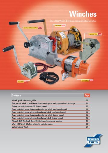 Winches - Ifor Williams