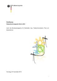 Netzentwicklungsplan Strom 2012 - Bundesnetzagentur