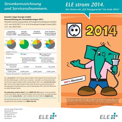 ELE strom 2014.