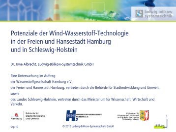 Potenziale der Wind-Wasserstoff-Technologie in der Freien und ...