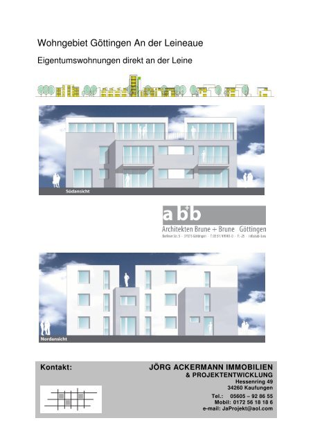 Wohngebiet Göttingen An der Leineaue - Vesting Invest AG