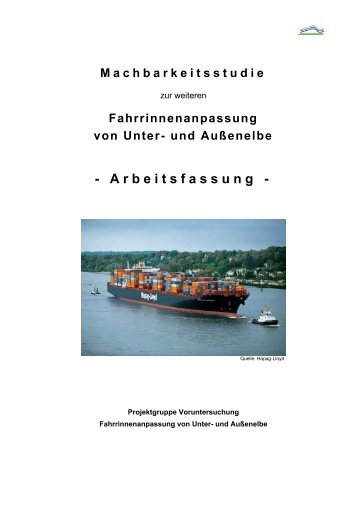 Machbarkeitsstudie - Zukunft Elbe