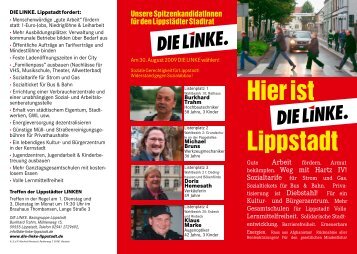 Hier ist Lippstadt - DIE LINKE. Kreisverband Soest