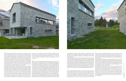 ar/t/chitecture N°3. Magazine about swiss architecture, interior design, product design DE/FR/IT