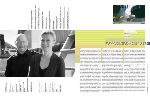 ar/t/chitecture N°3. Magazine about swiss architecture, interior design, product design DE/FR/IT