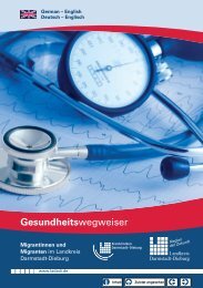 Gesundheitswegweiser - Kreiskliniken Darmstadt-Dieburg