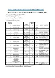 Anlage von Zwischenfruchtversuchen 2011 AELF Pfaffenhofen ...