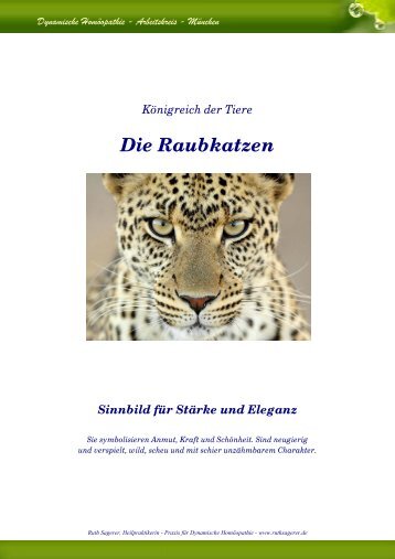 Die Raubkatzen - Ruth Sagerer