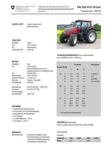 Vollständiger Bericht (Format PDF, rund 199 KB) - Agroscope