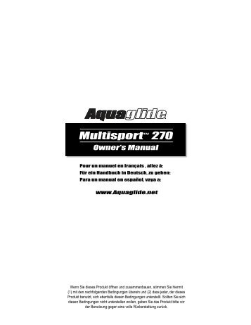 Multisport™ 270 - Aquaglide