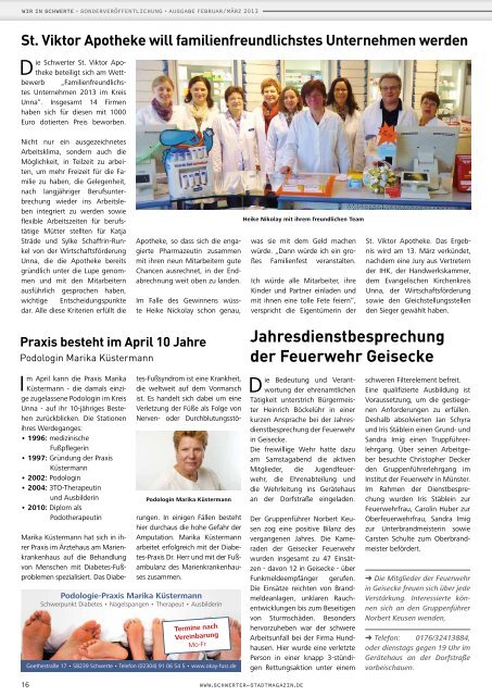 Wir in Schwerte - Dortmunder & Schwerter Stadtmagazine