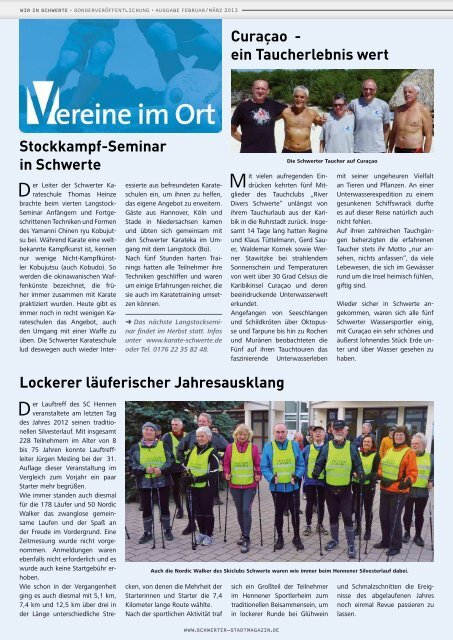 Wir in Schwerte - Dortmunder & Schwerter Stadtmagazine