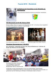 Fasnet 2010 - in Westerheim