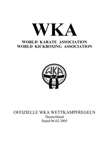 Regeln WKA - usv-jena-kickboxen.de