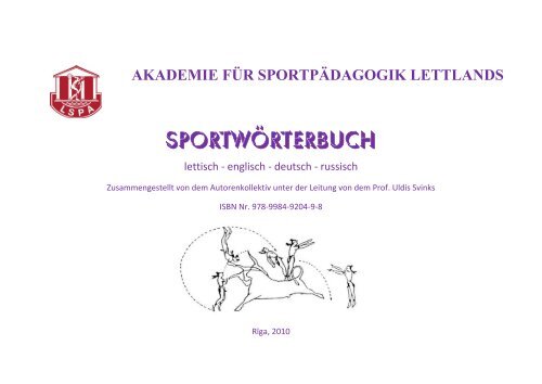 akademie für sportpädagogik lettlands