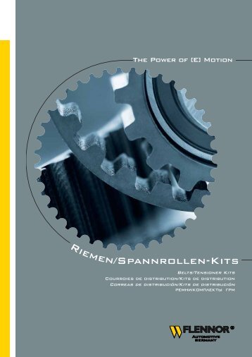 iemen/Spannrollen-Kits - Walther Flender