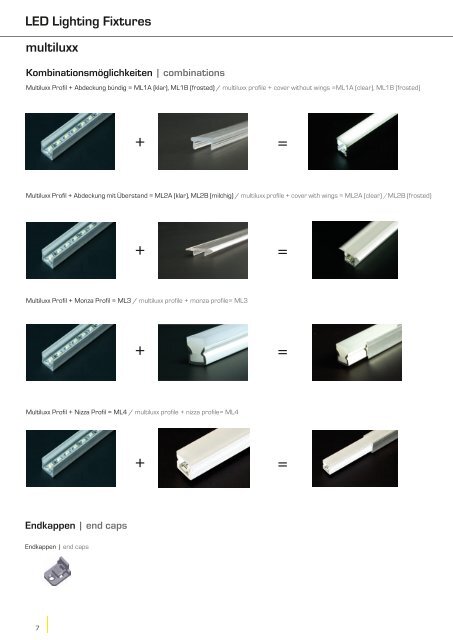 multiluxx LED Lighting Fixtures - Luxx Lichttechnik GmbH