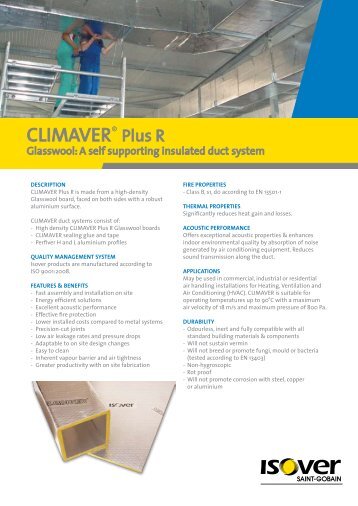 CLIMAVER® Plus R - AutoSpec