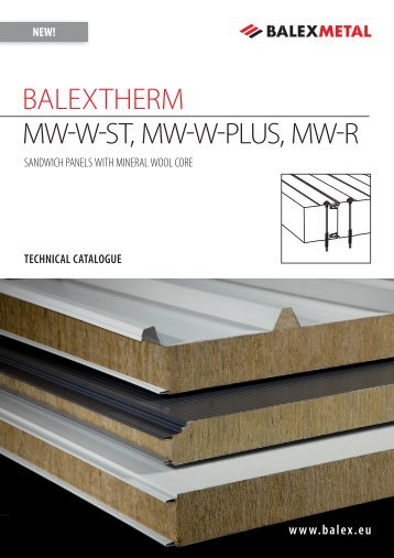 BALEXTHERM MW-W-ST, MW-W-PLUS, MW-R - Balex Metal