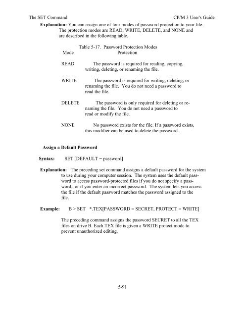 DIGITAL RESEARCH(r) CP/M Plus TM (CP/M Version 3) Operating ...