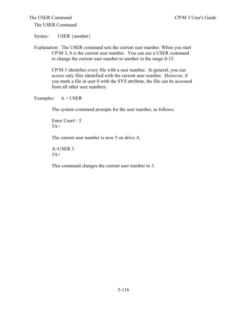 DIGITAL RESEARCH(r) CP/M Plus TM (CP/M Version 3) Operating ...