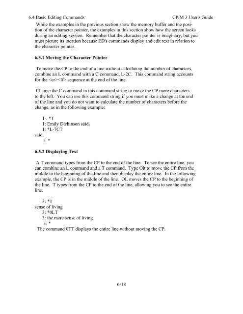 DIGITAL RESEARCH(r) CP/M Plus TM (CP/M Version 3) Operating ...