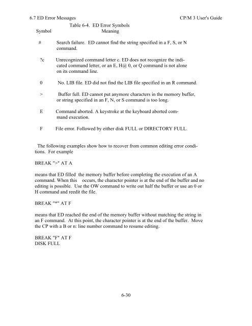 DIGITAL RESEARCH(r) CP/M Plus TM (CP/M Version 3) Operating ...