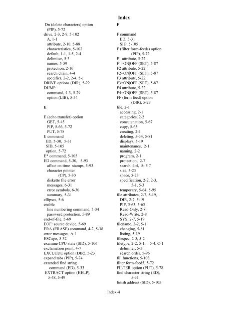 DIGITAL RESEARCH(r) CP/M Plus TM (CP/M Version 3) Operating ...