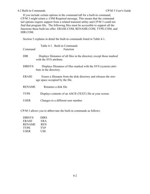 DIGITAL RESEARCH(r) CP/M Plus TM (CP/M Version 3) Operating ...