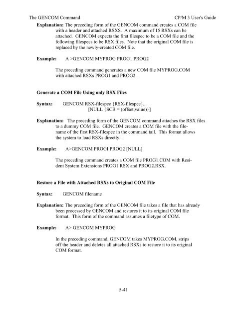 DIGITAL RESEARCH(r) CP/M Plus TM (CP/M Version 3) Operating ...