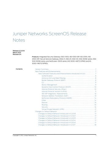 6.3.0r10 Release Notes - Juniper Networks