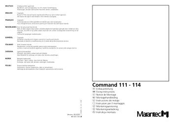 Command 111 - 114 - Marantec Antriebs