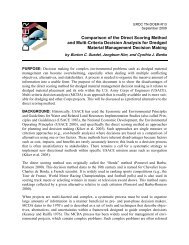 DOER-R13: Comparison of the Direct Scoring Method - U.S. Army