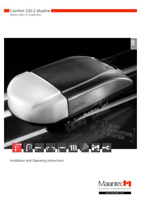 Marantec M55 Garage Door Opener Troubleshooting - Garage and Bedroom Image